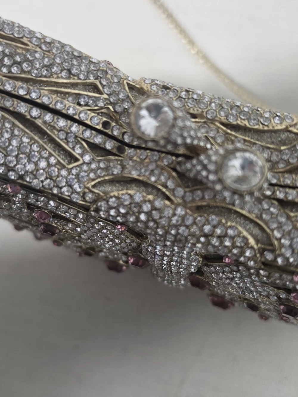 Butterfly Swaroski Crystal - Evening Clutch